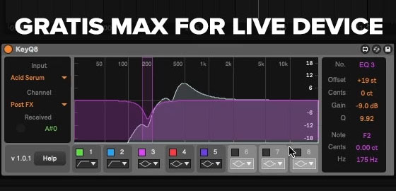 Max for Live Device im Kurs enthalten!