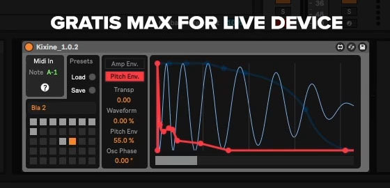 Max for Live Device im Kurs enthalten!
